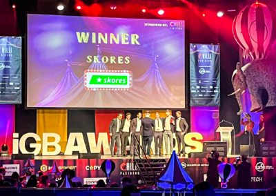Skores wins 2022 IGB Best Sport Affiliate Award